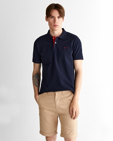  GANT Erkek Lacivert Regular Fit Polo