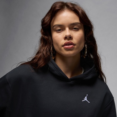  Jordan Brooklyn Fleece Kadın Siyah Sweatshirt