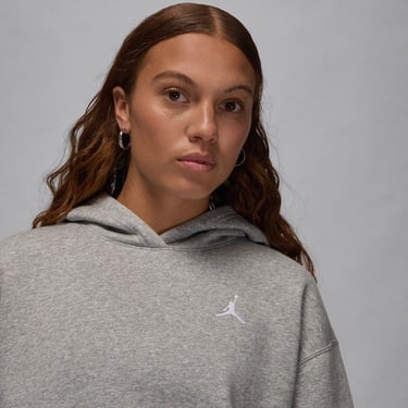  Jordan Brooklyn Fleece Kadın Gri Sweatshirt