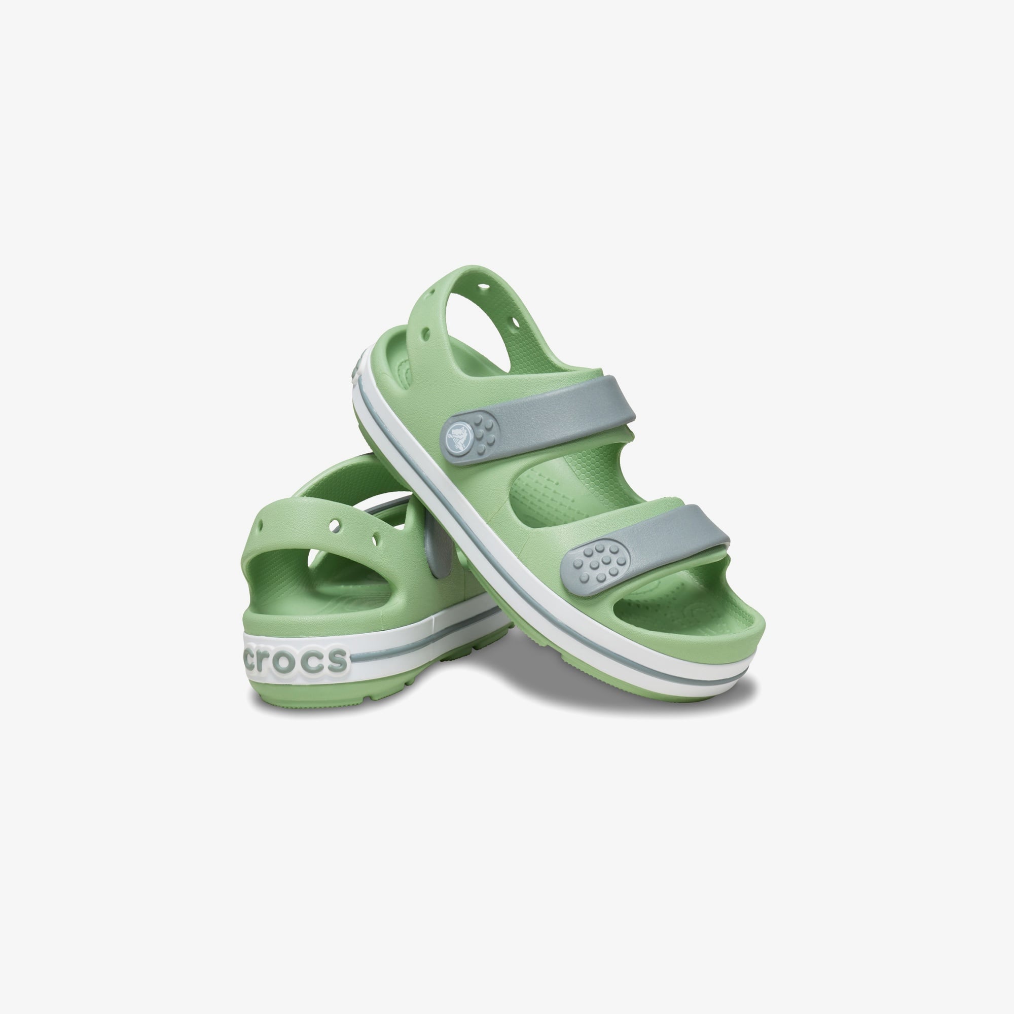 Crocs Crocband Cruiser T Bebek Yeşil Sandalet