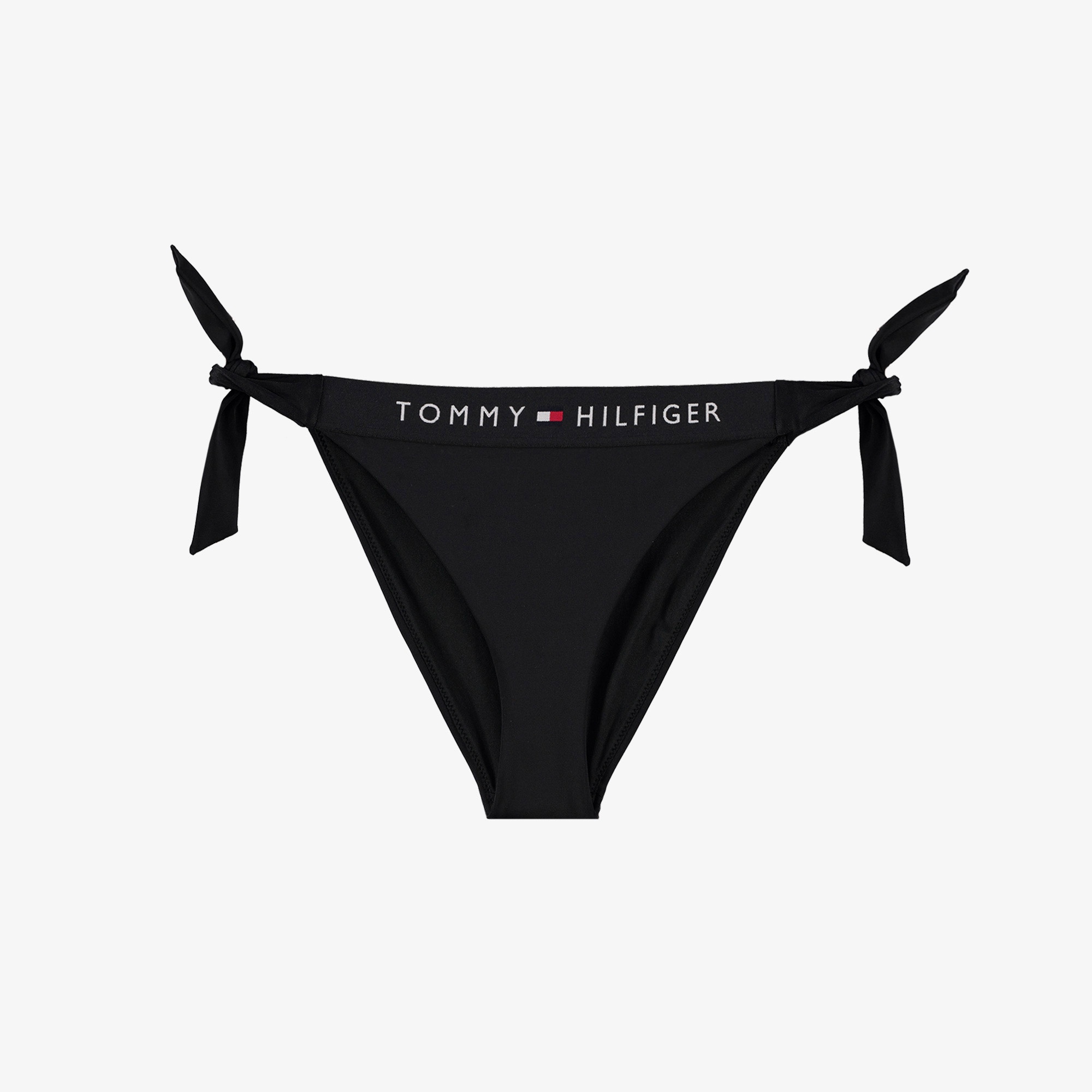 Tommy Hilfiger Cheeky Side Tie Kadın Siyah Bikini Altı