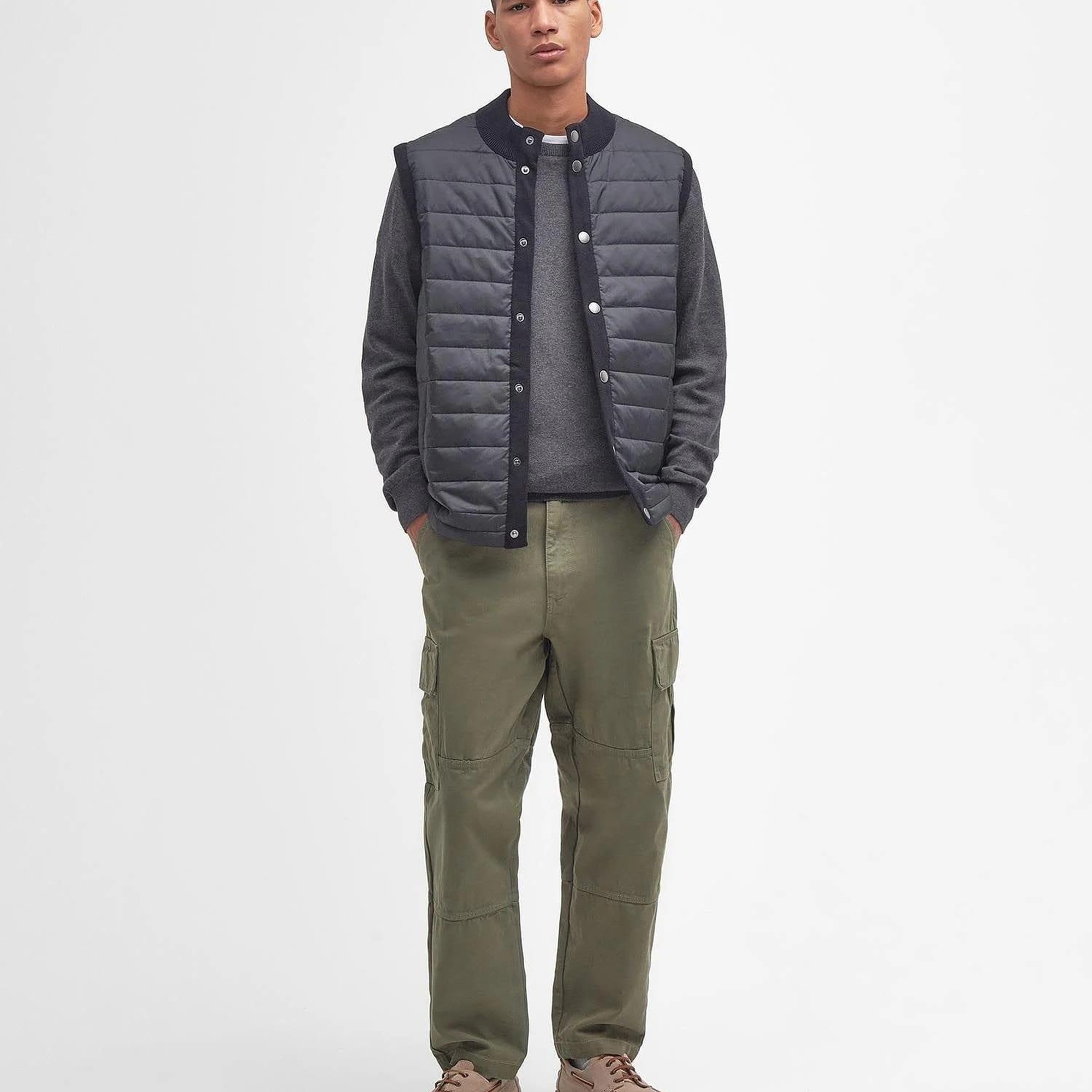 Barbour Essential Zip Kapitoneli Yelek