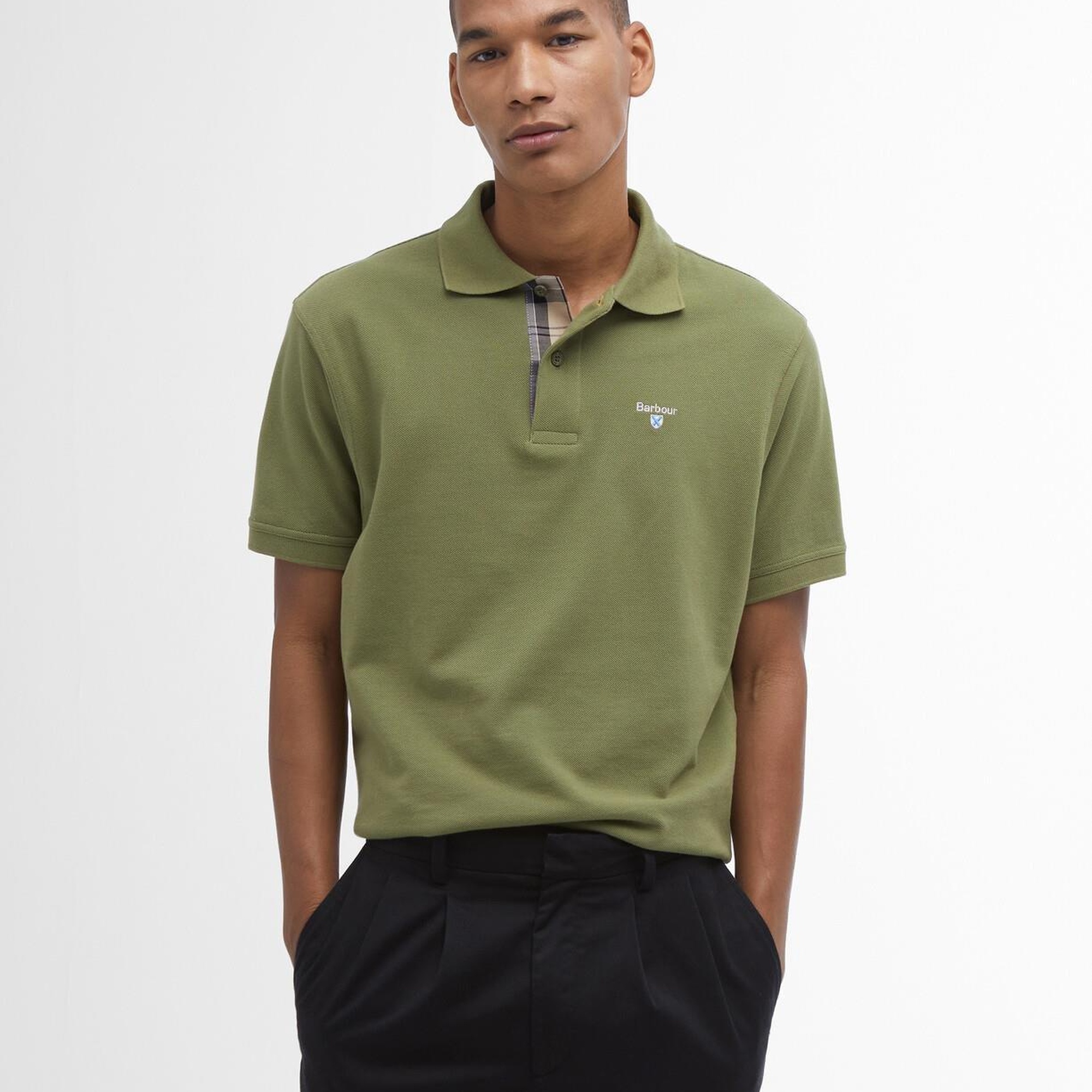 Barbour Tartan Pique Polo Yaka