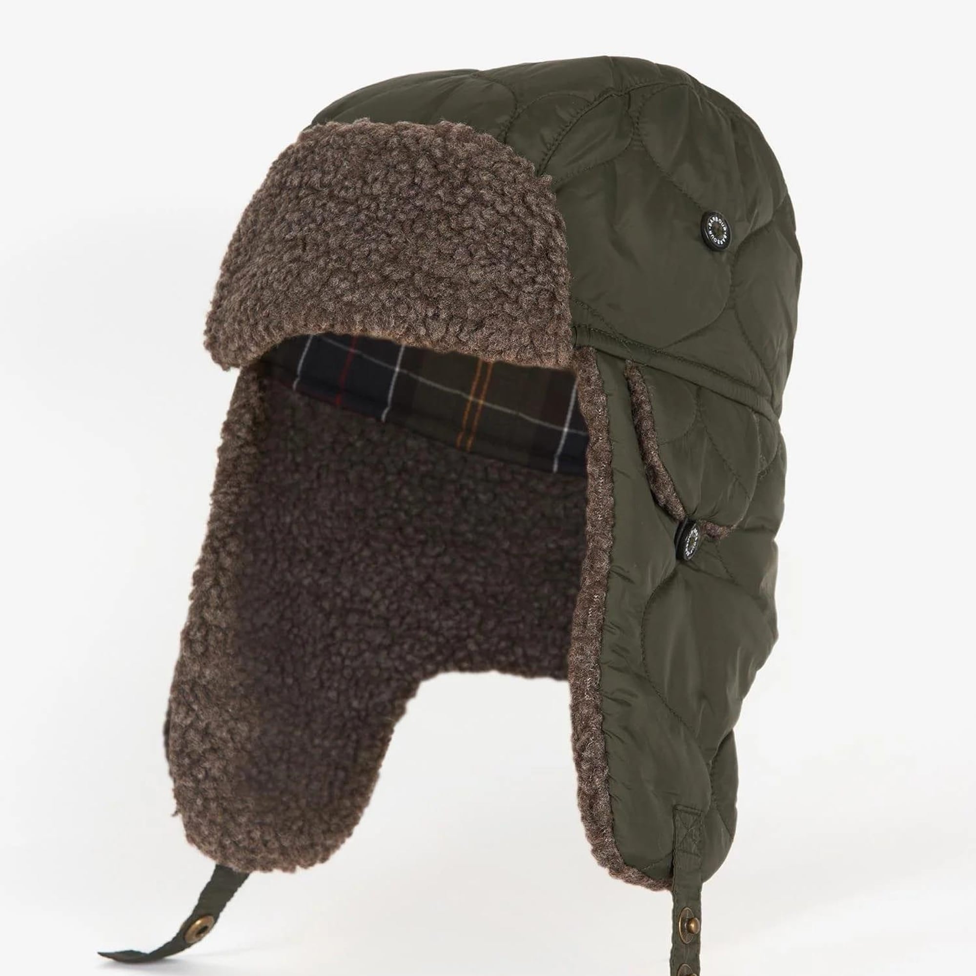 Barbour Sandbay Kapitone Trapper Şapka