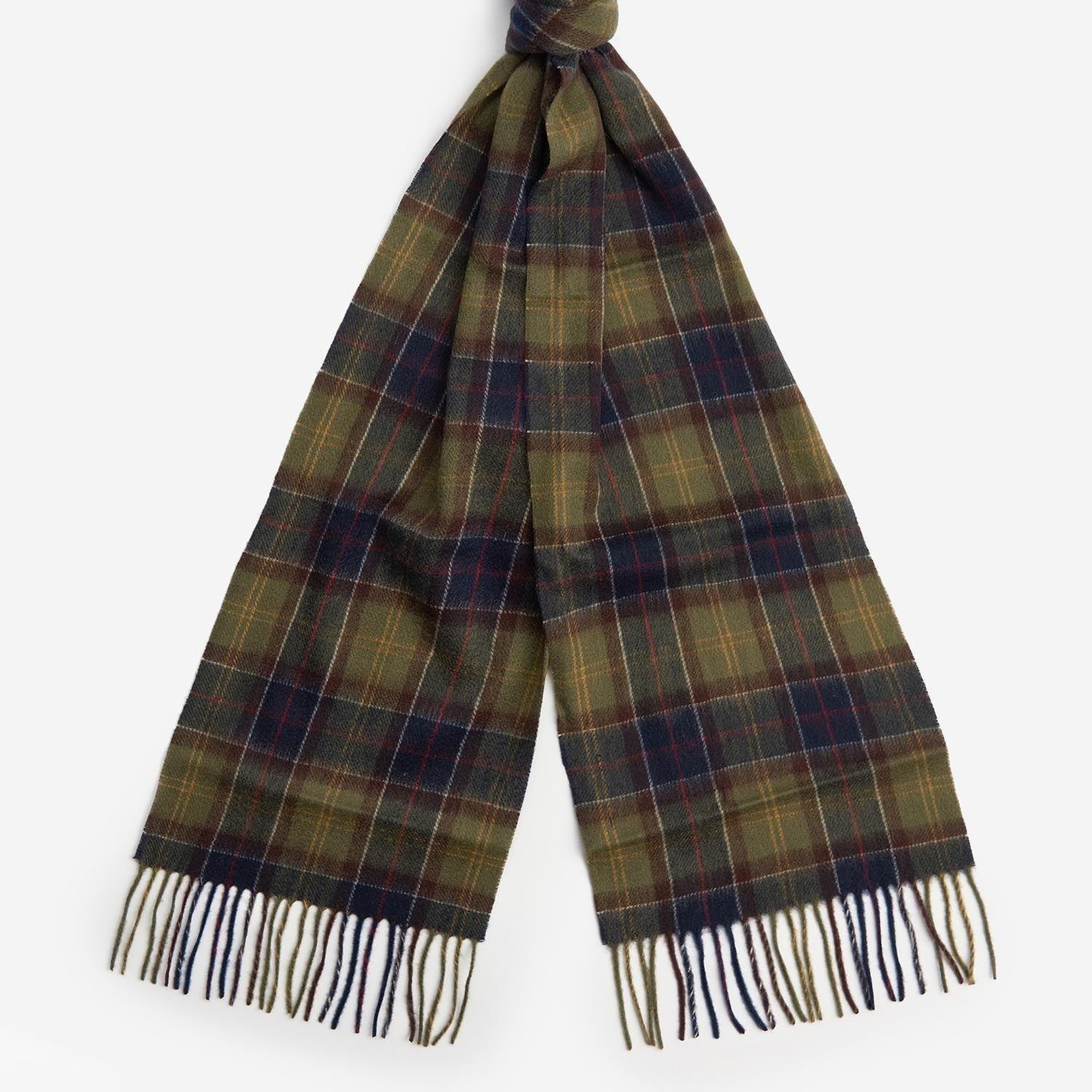 Barbour Tartan Atkı ve Eldiven Hediye Seti