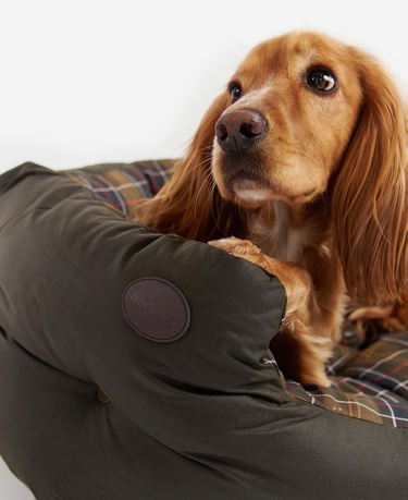  Barbour Wax/Cotton Köpek Yatağı 35 inc
