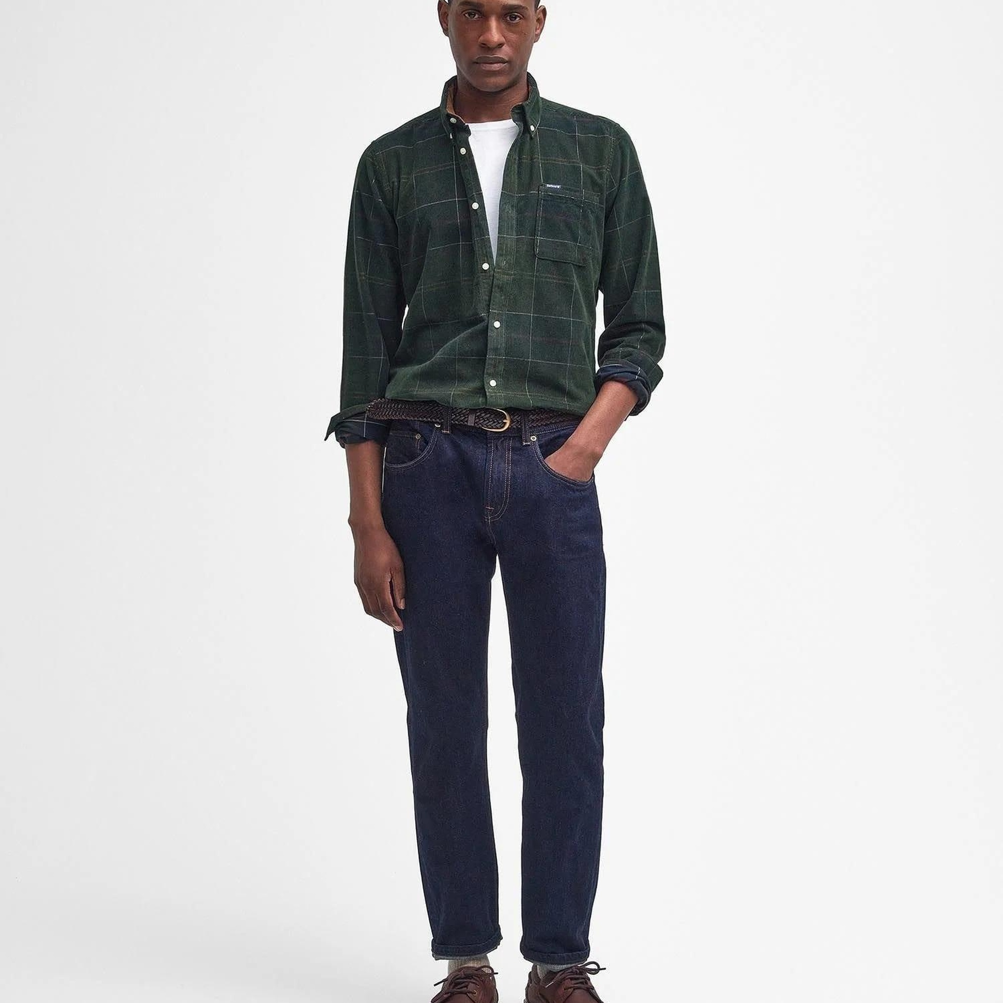 Barbour Blair Tailored Tartan Cord Gömlek
