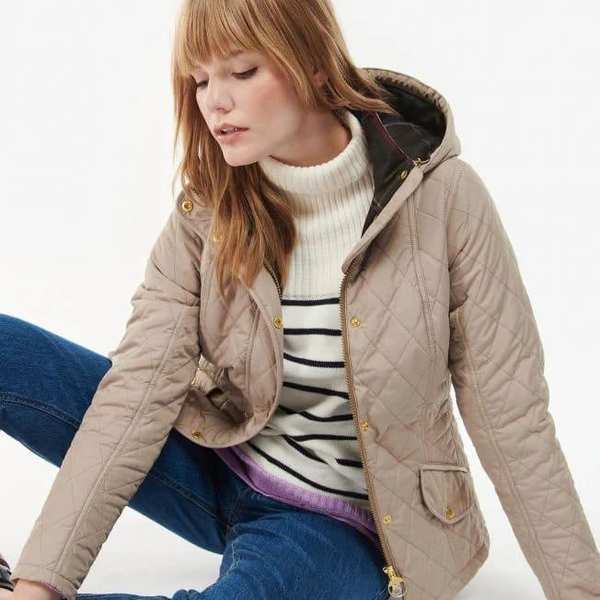 Barbour Kadın Millfire Quilt Kapitone Ceket