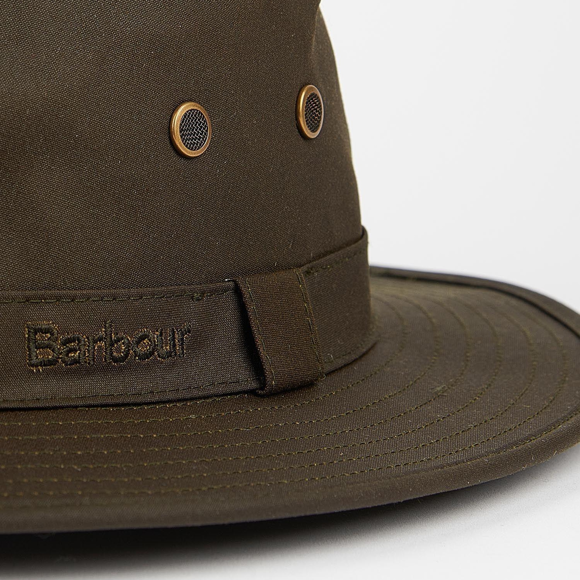 Barbour Dawson Wax Safari Şapka
