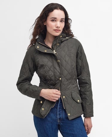  Barbour Kadın Millfire Quilt Kapitone Ceket