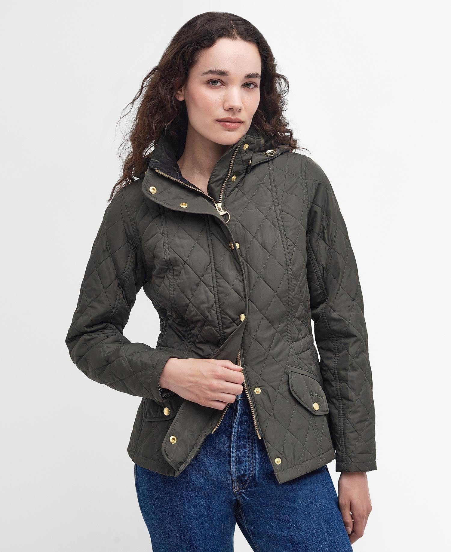  Barbour Kadın Millfire Quilt Kapitone Ceket