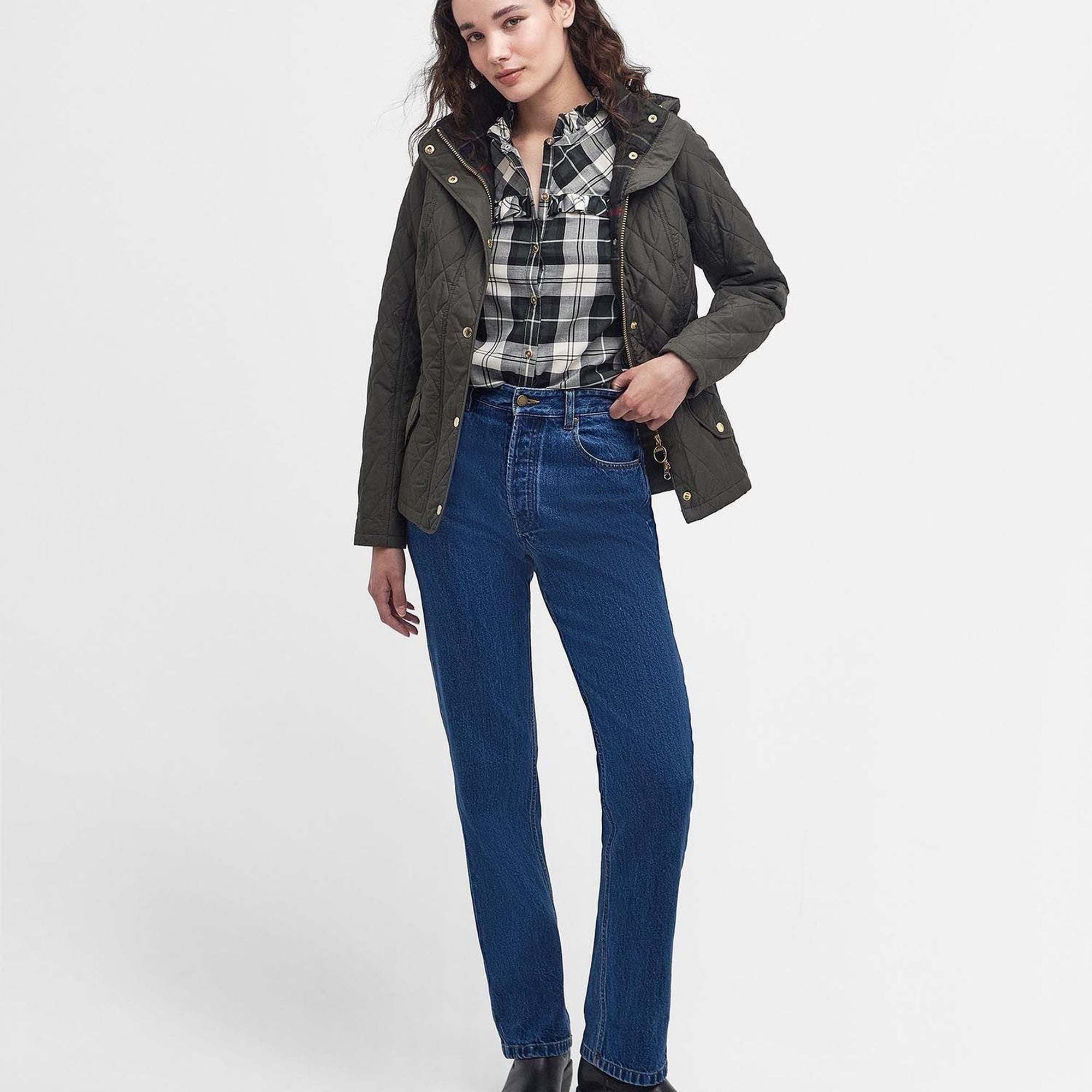 Barbour Kadın Millfire Quilt Kapitone Ceket