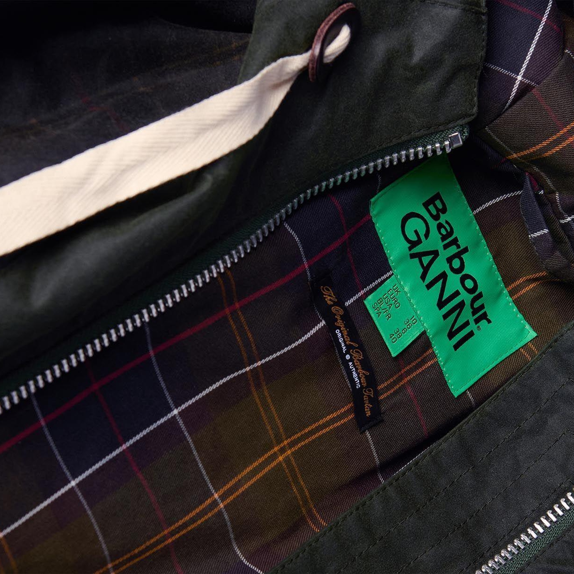 Barbour x GANNI Yağlı Parka