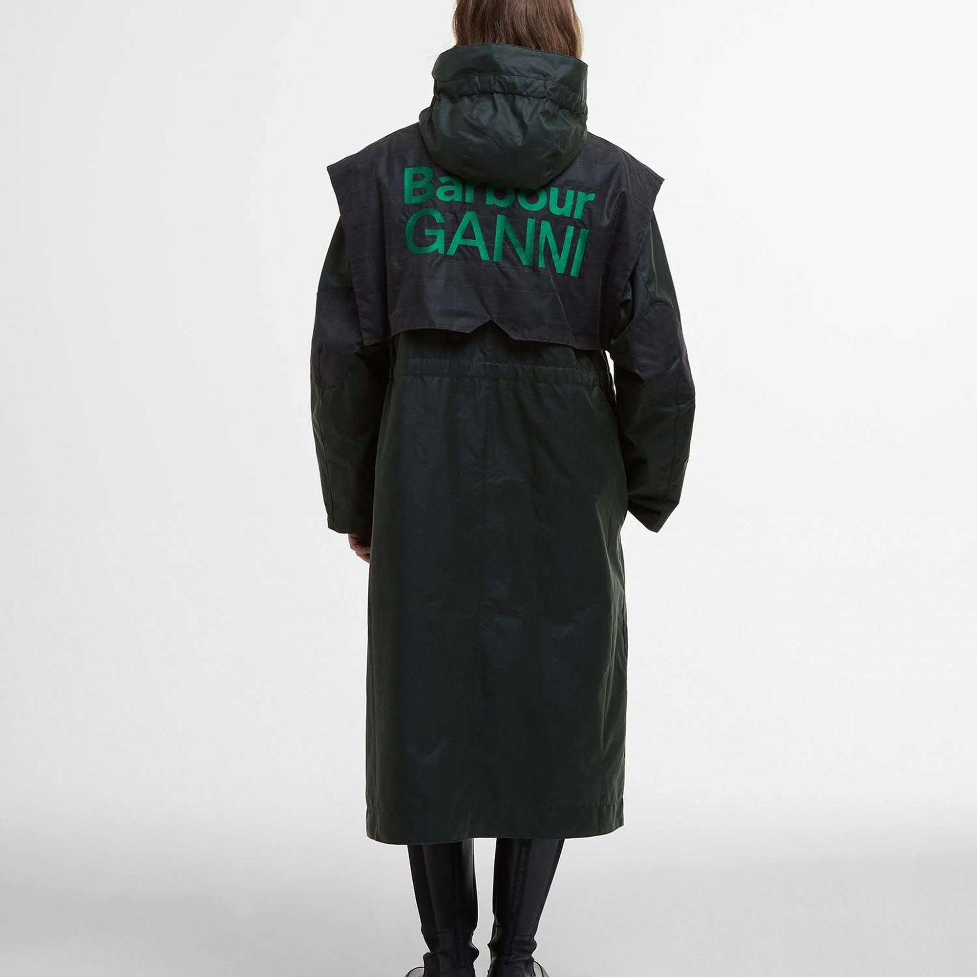 Barbour x GANNI Yağlı Parka