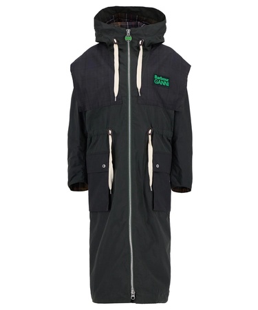  Barbour x GANNI Yağlı Parka