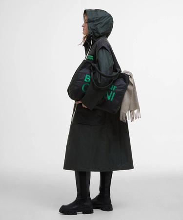  Barbour x GANNI Yağlı Parka