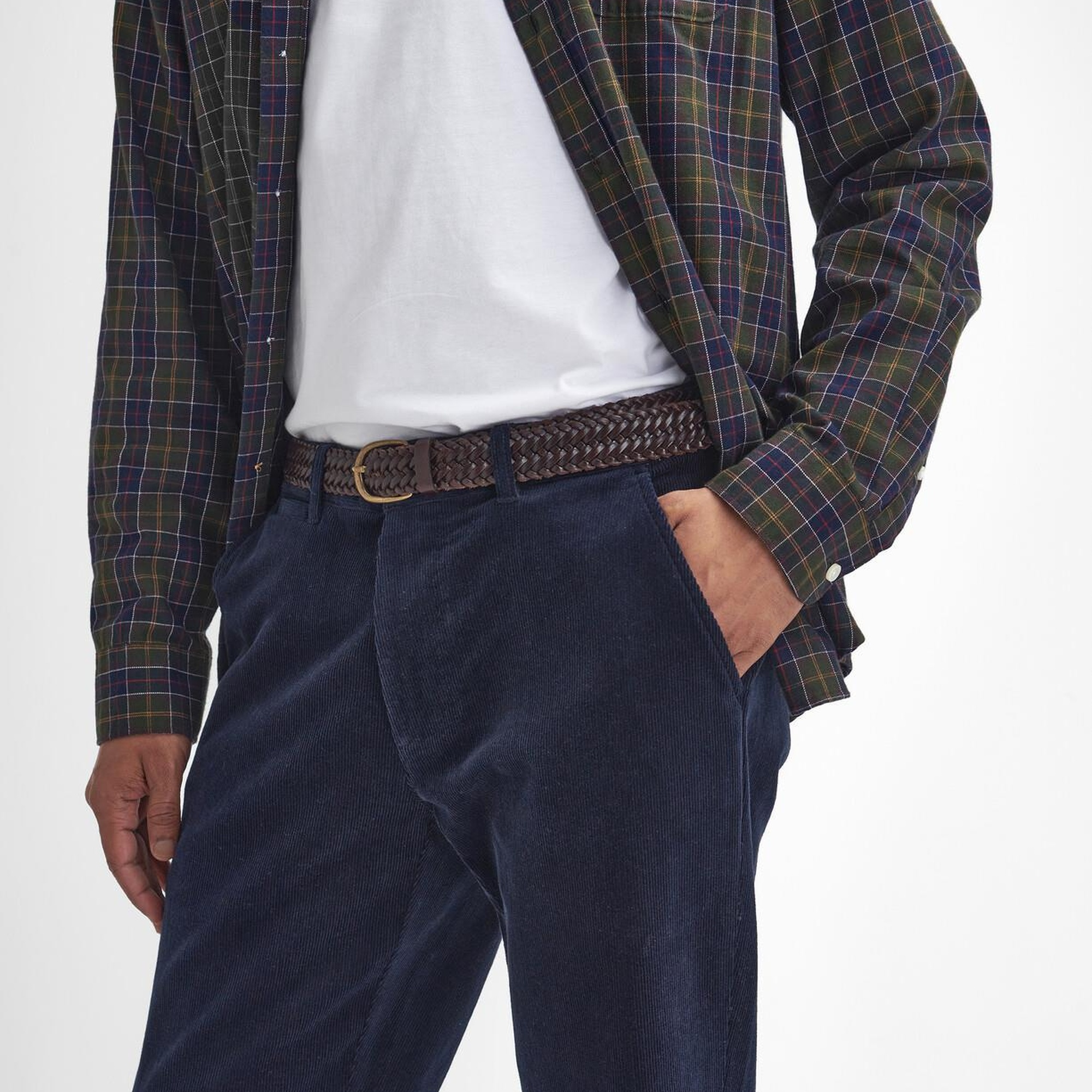 Barbour Stretch Cord Dar Kesim Pantolon
