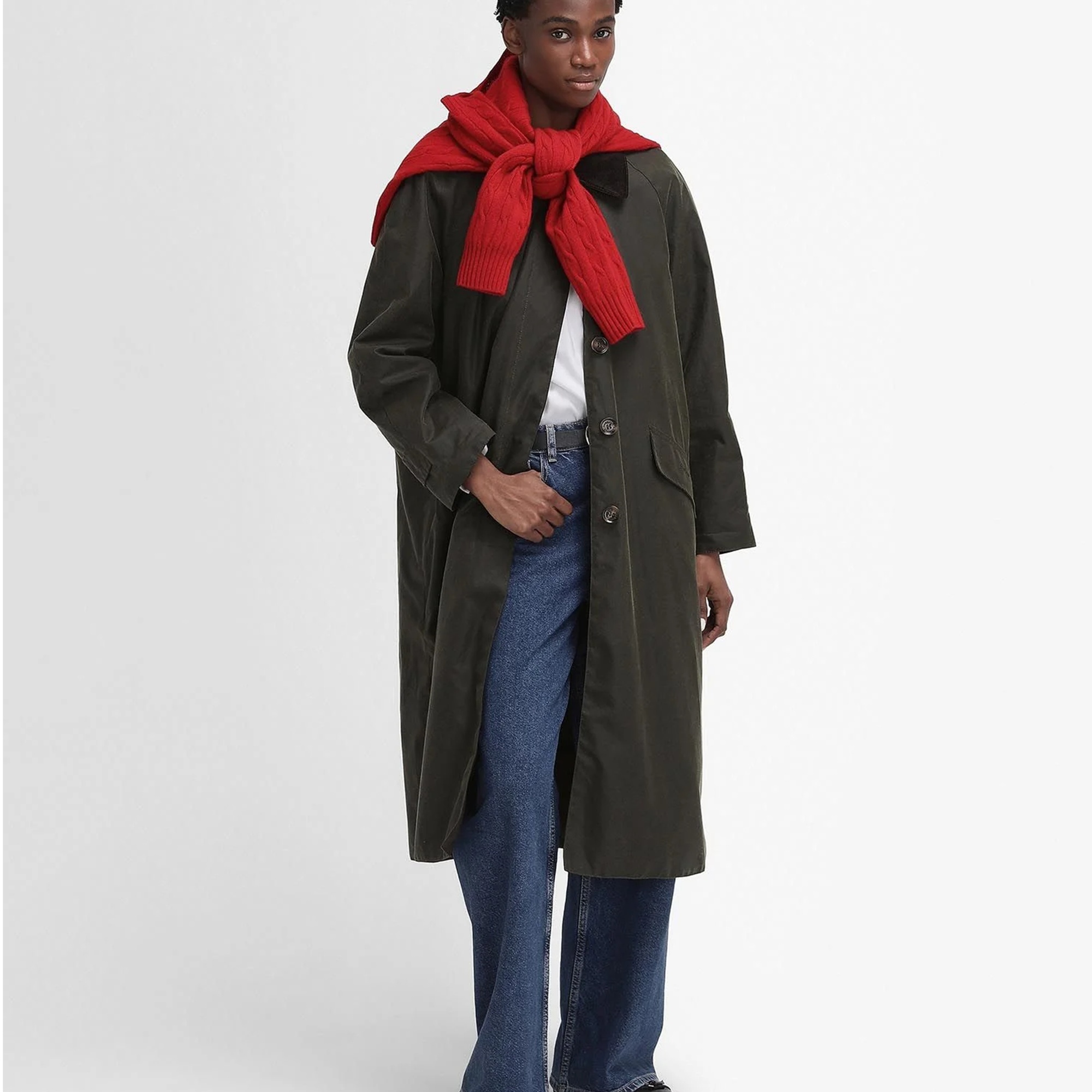 Barbour X Alexa Dorothy Yağlı Ceket