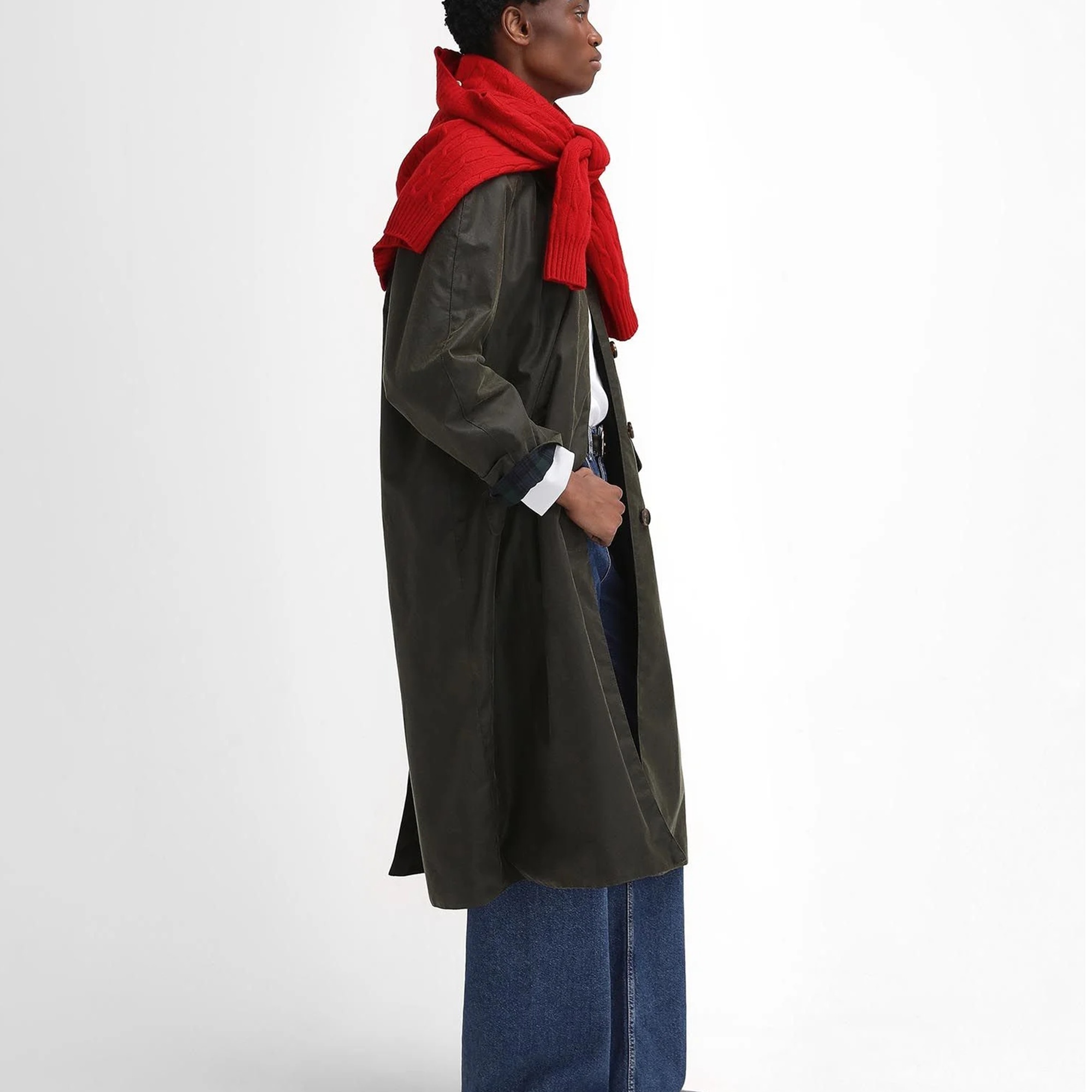 Barbour X Alexa Dorothy Yağlı Ceket