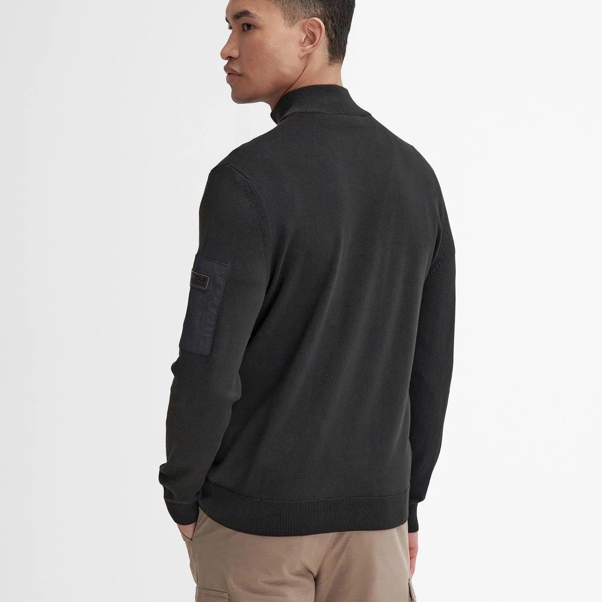 B.Intl Blades Pamuklu Yarım Fermuarlı Kazak