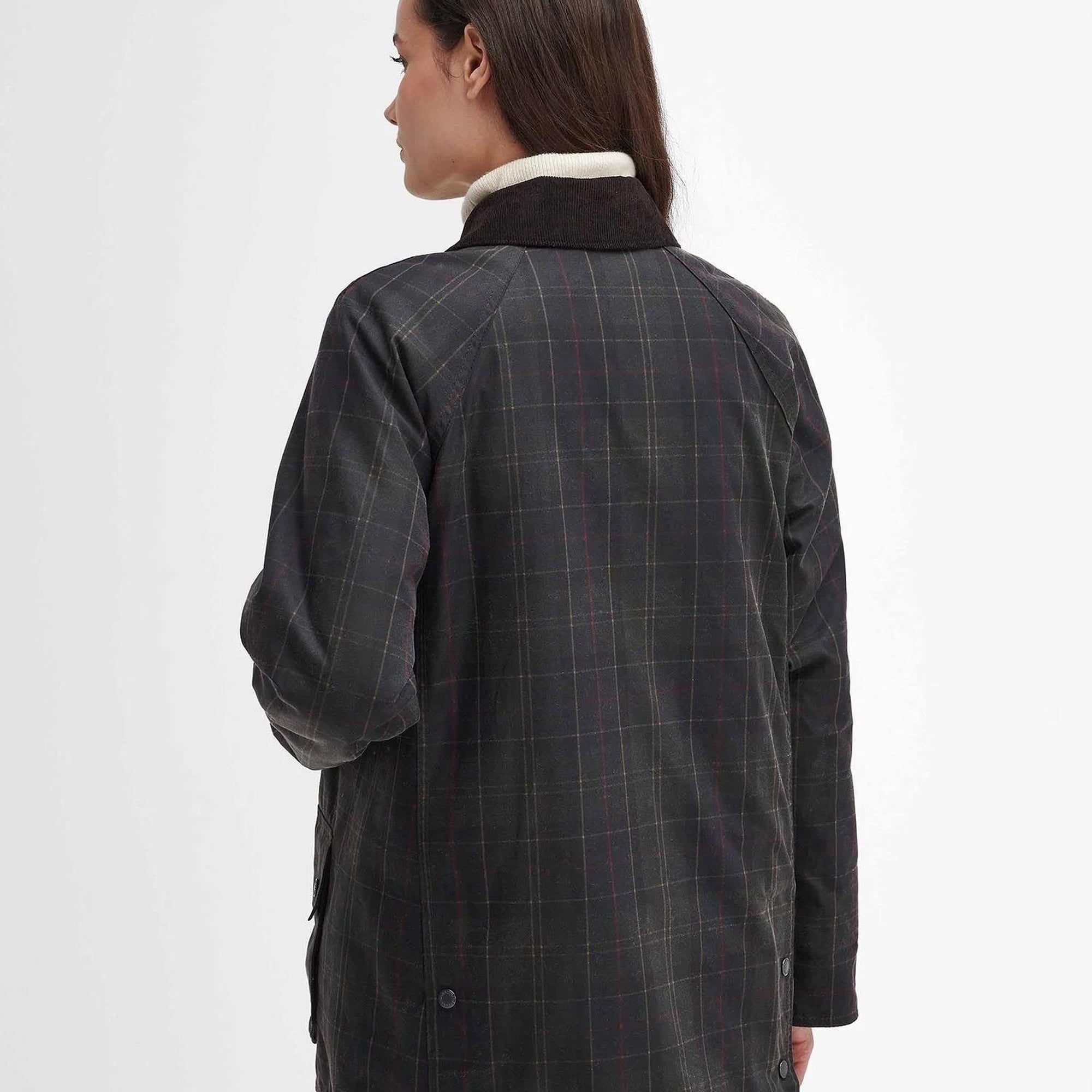 Barbour Tartan Ashby Yağlı Ceket