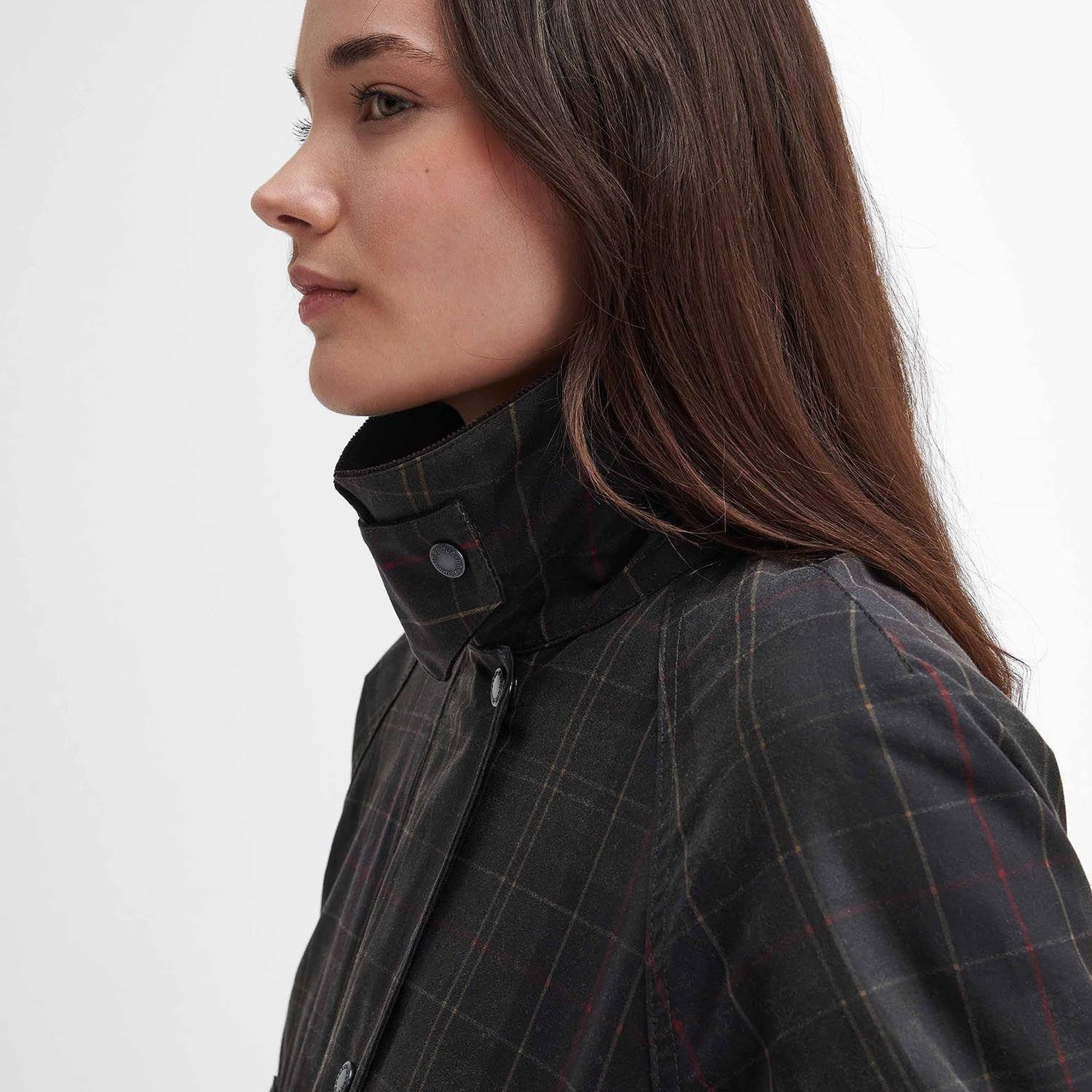 Barbour Tartan Ashby Yağlı Ceket