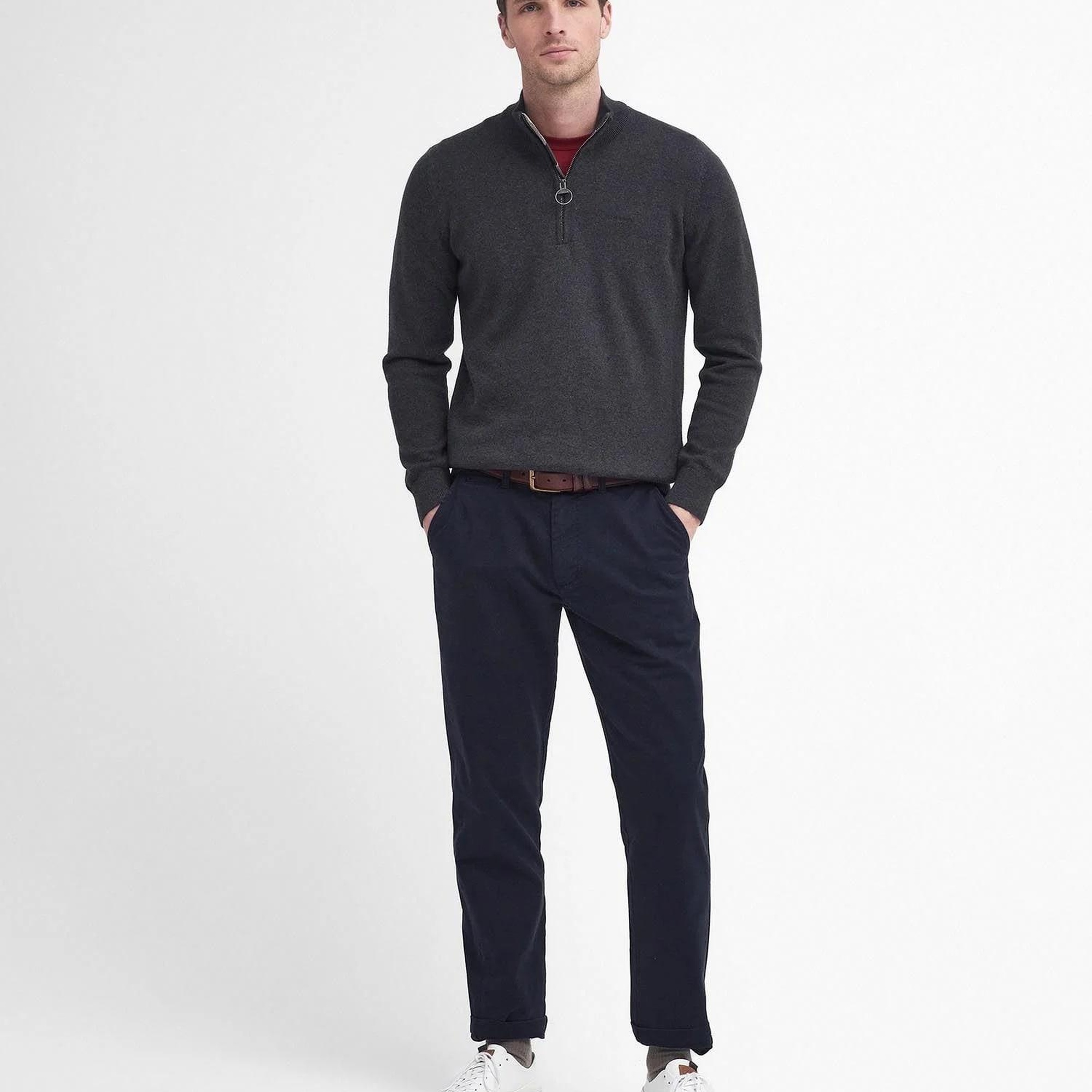 Barbour Washed Stretch Twill Fit Pantolon