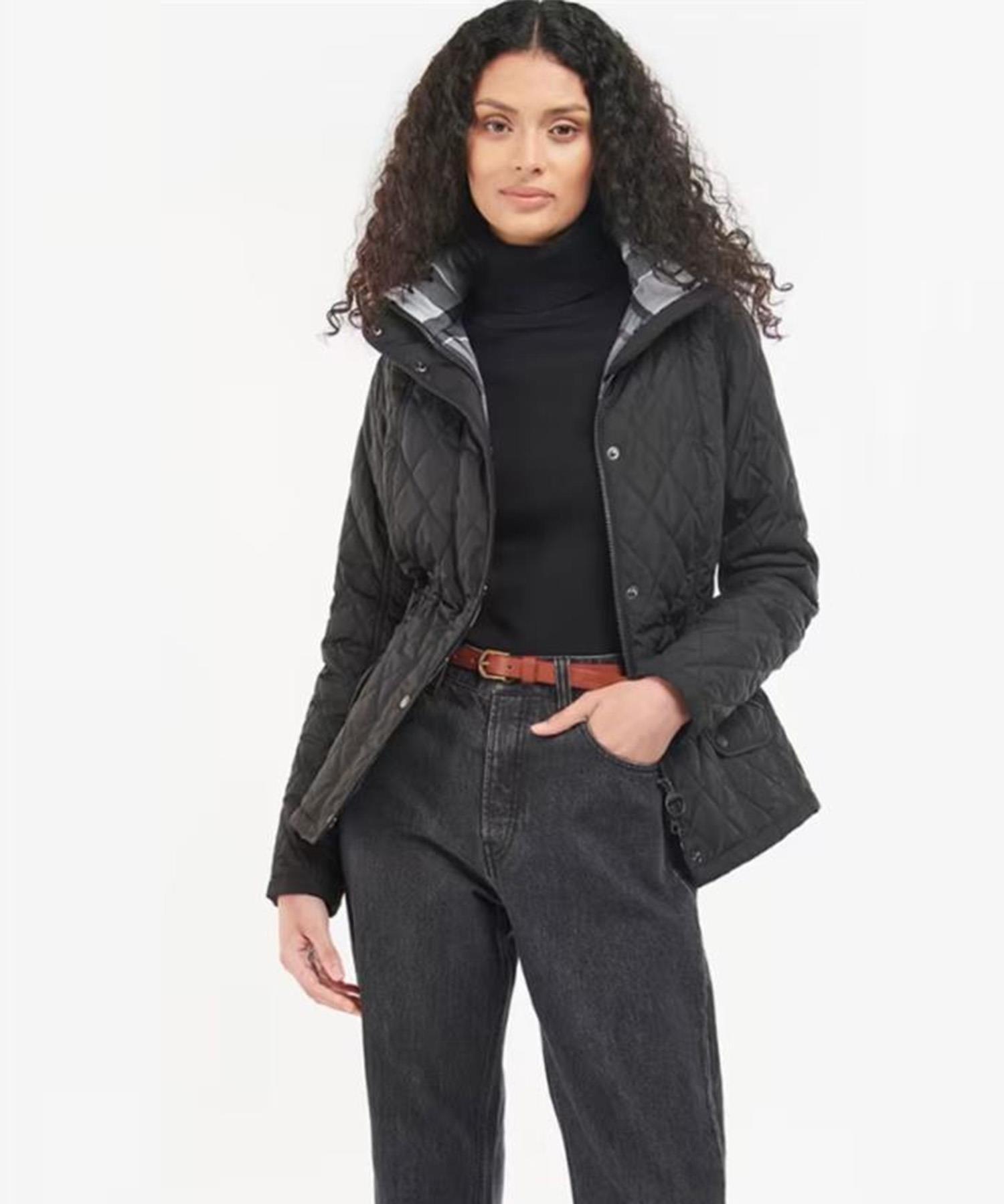  Barbour Kadın Millfire Quilt Kapitone Ceket