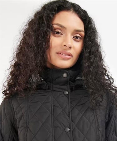  Barbour Kadın Millfire Quilt Kapitone Ceket