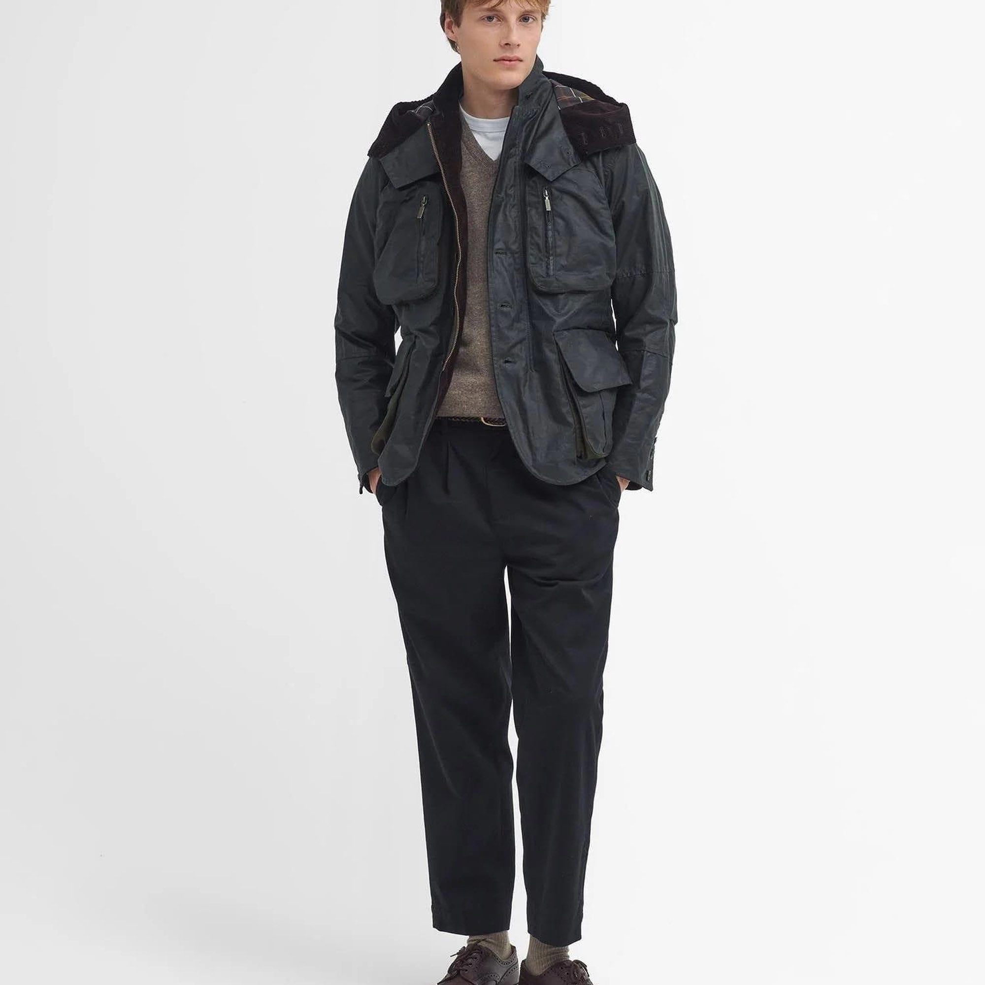 Barbour x TO KI TO Outland Yağlı Ceket