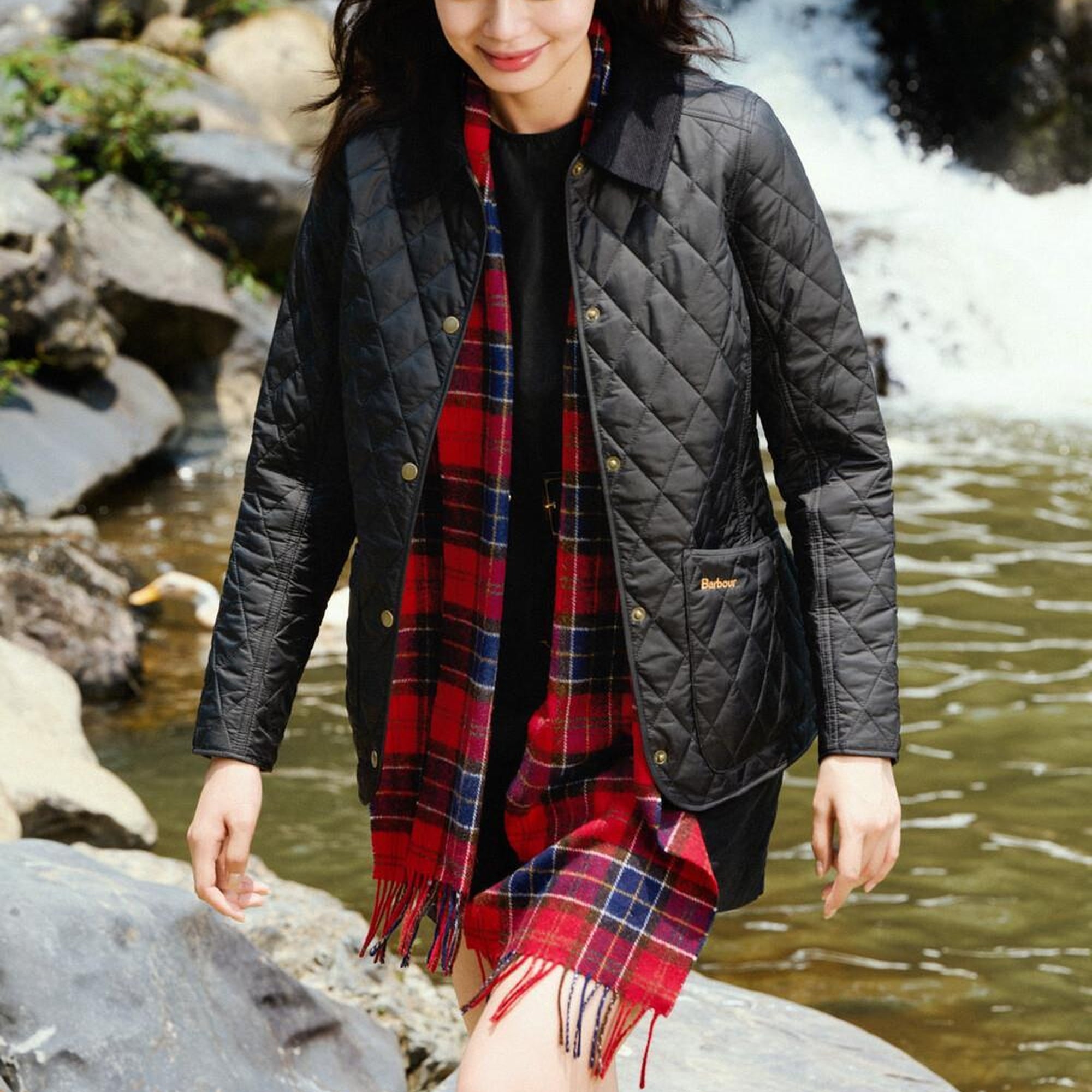 Barbour Annandale Kapitone Ceket