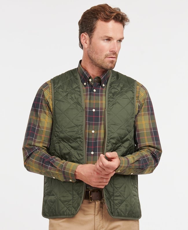  Barbour Quilted İçlik-Yelek - Bedale, Beaufort, Ashby ve Bristol ceketler ile uyumludur