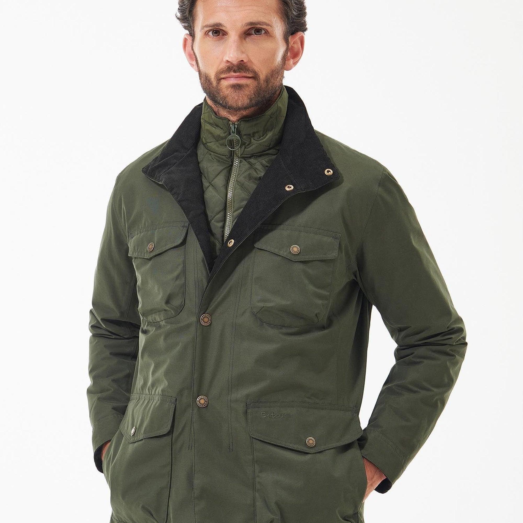 Barbour Ogston Waterproof Ceket