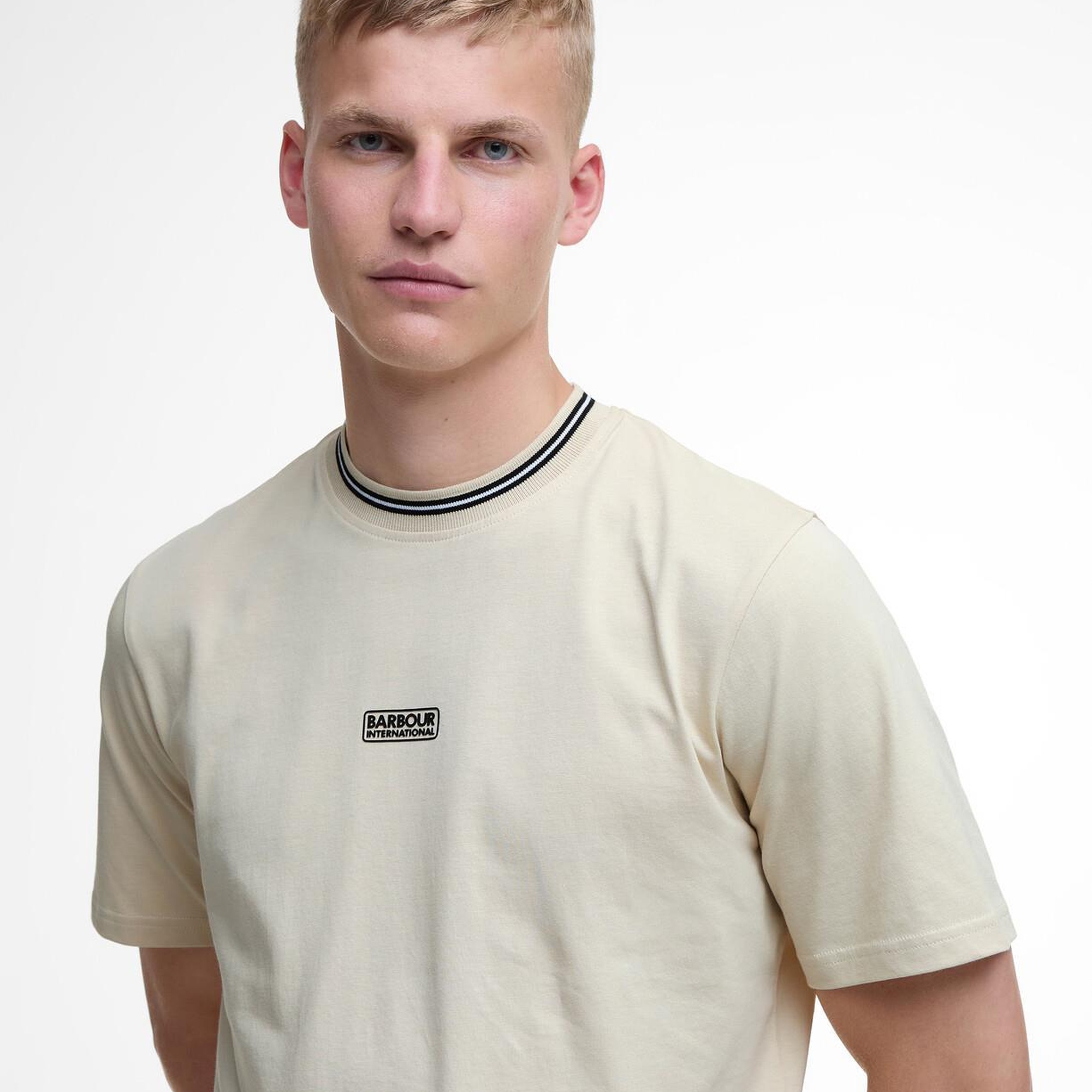 B.Intl Logo Tipped T-Shirt