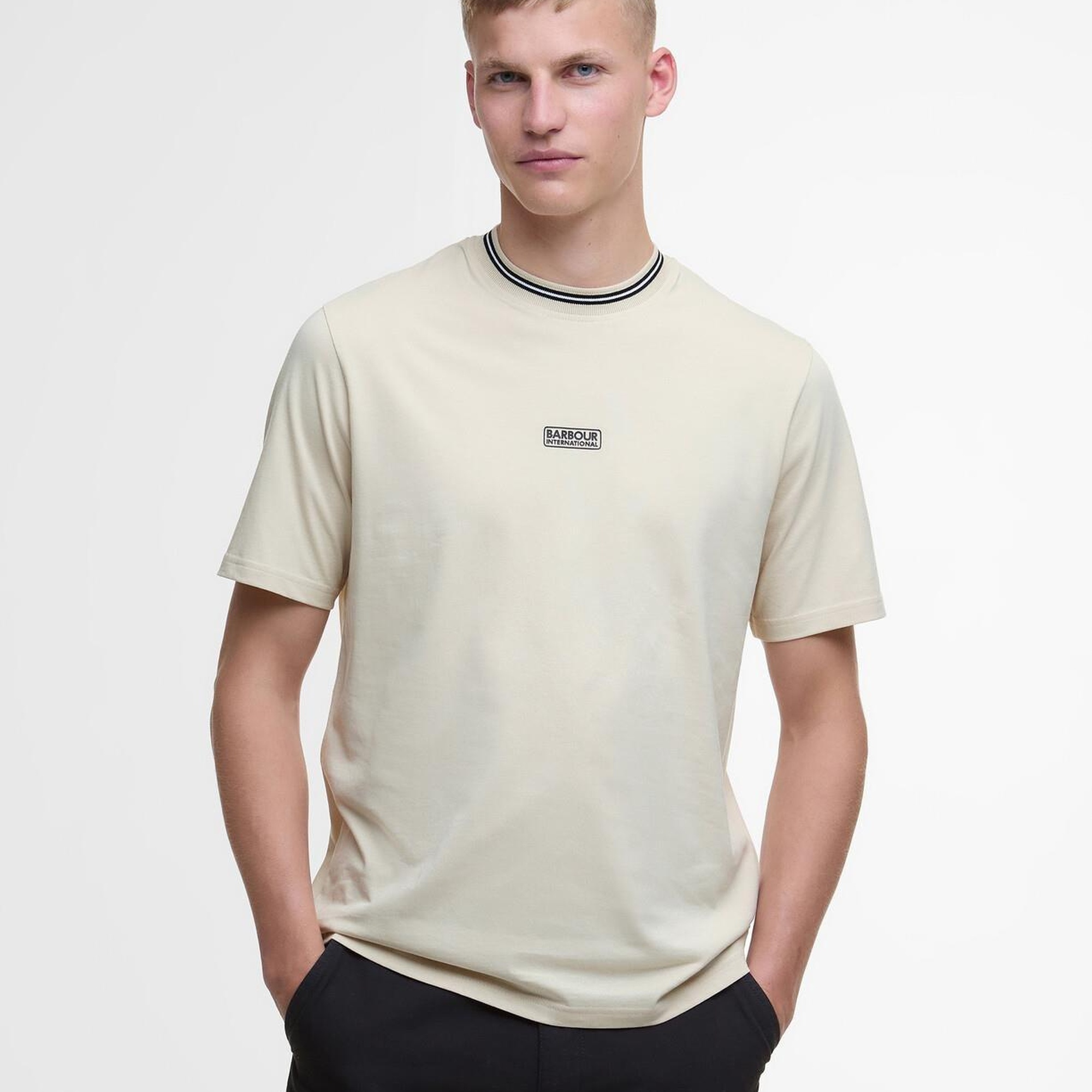 B.Intl Logo Tipped T-Shirt