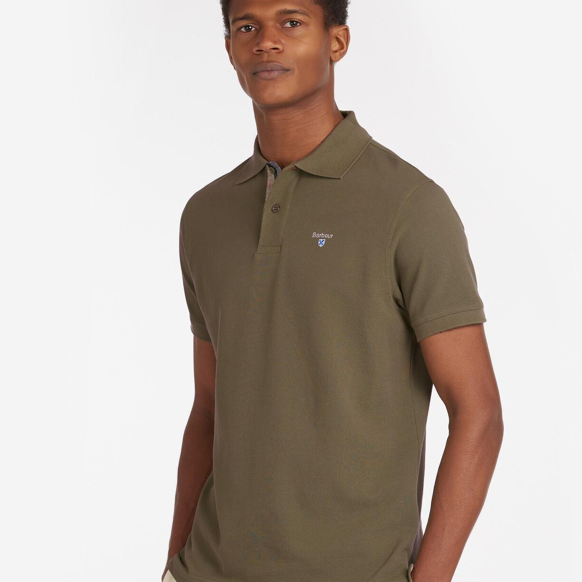 Barbour Tartan Pique Polo Yaka