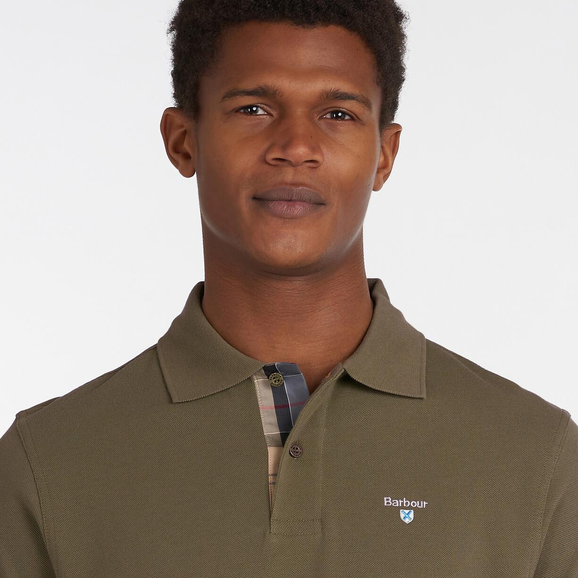 Barbour Tartan Pique Polo Yaka