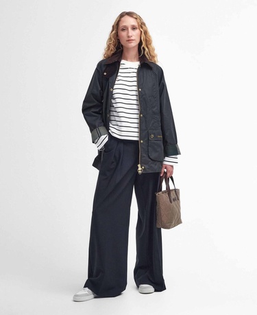  Barbour Modern Beadnell Yağlı Ceket