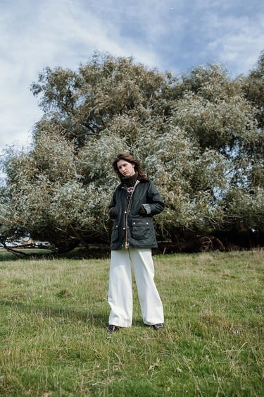  Barbour Modern Beadnell Yağlı Ceket