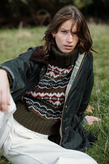  Barbour Modern Beadnell Yağlı Ceket