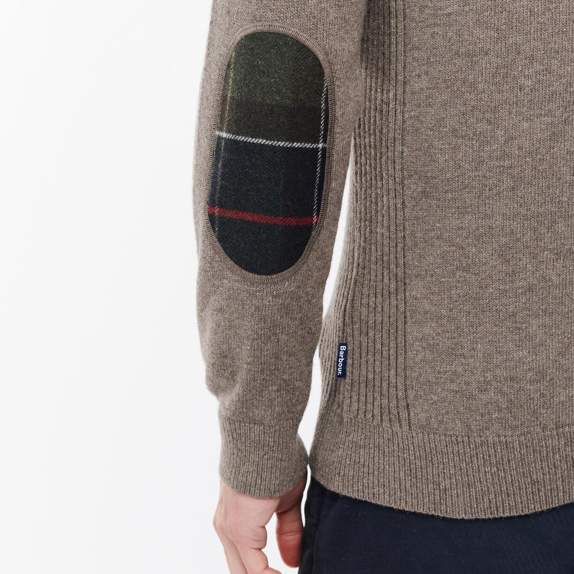 Barbour Holden Half Zip Knitted Kazak