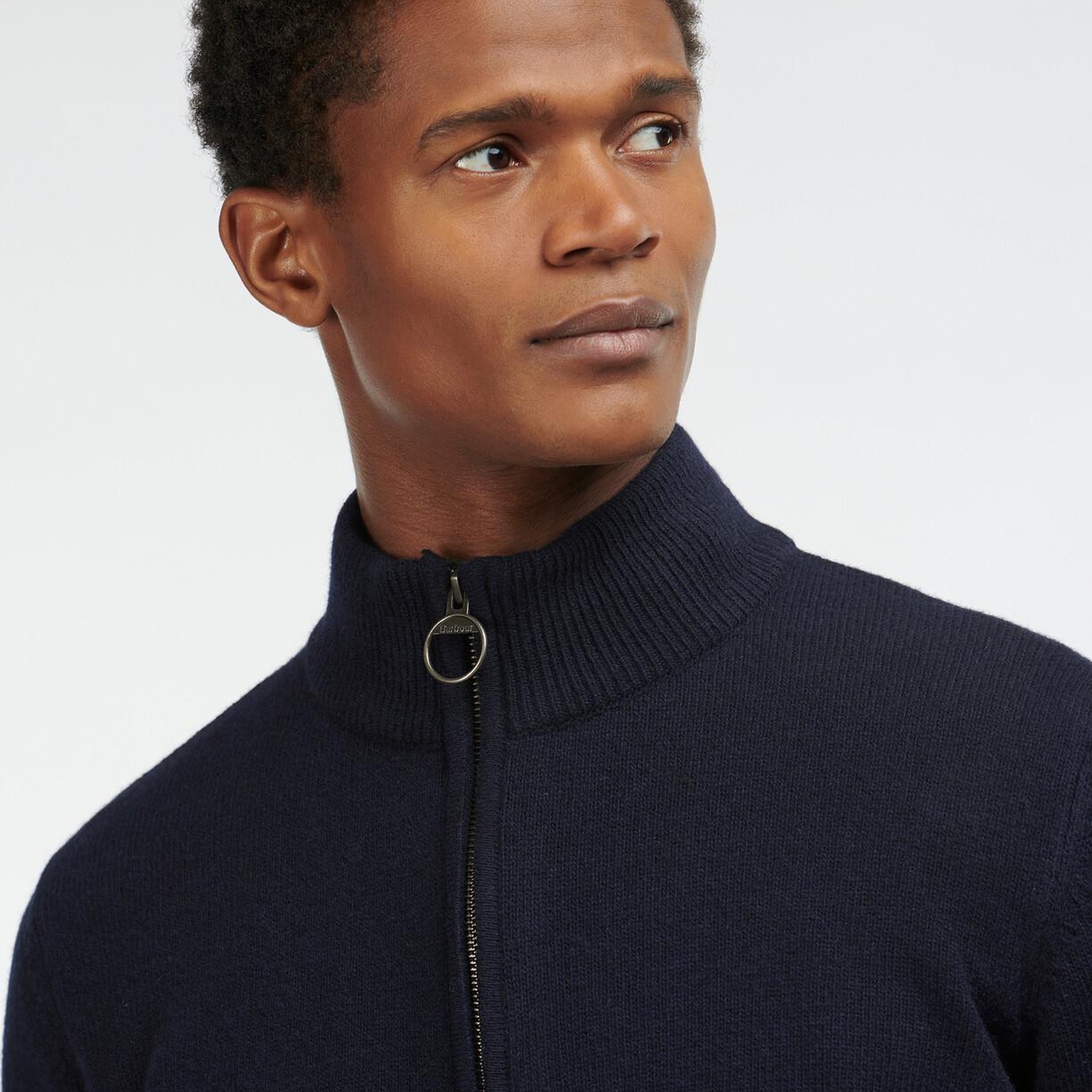 Barbour Holden Half Zip Knitted Kazak
