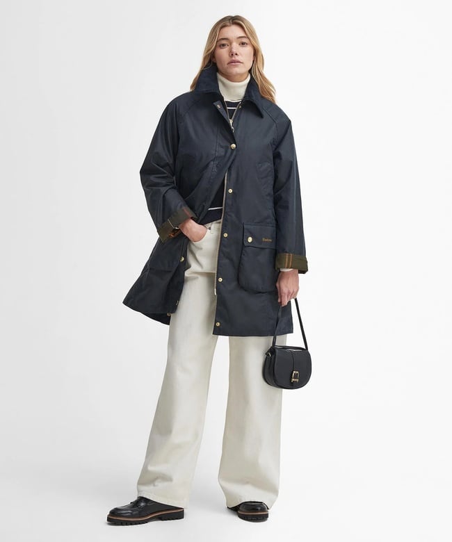  Barbour Long Beadnell Yağlı Ceket