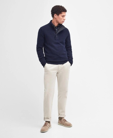  Barbour Patch Half Zip Kazak