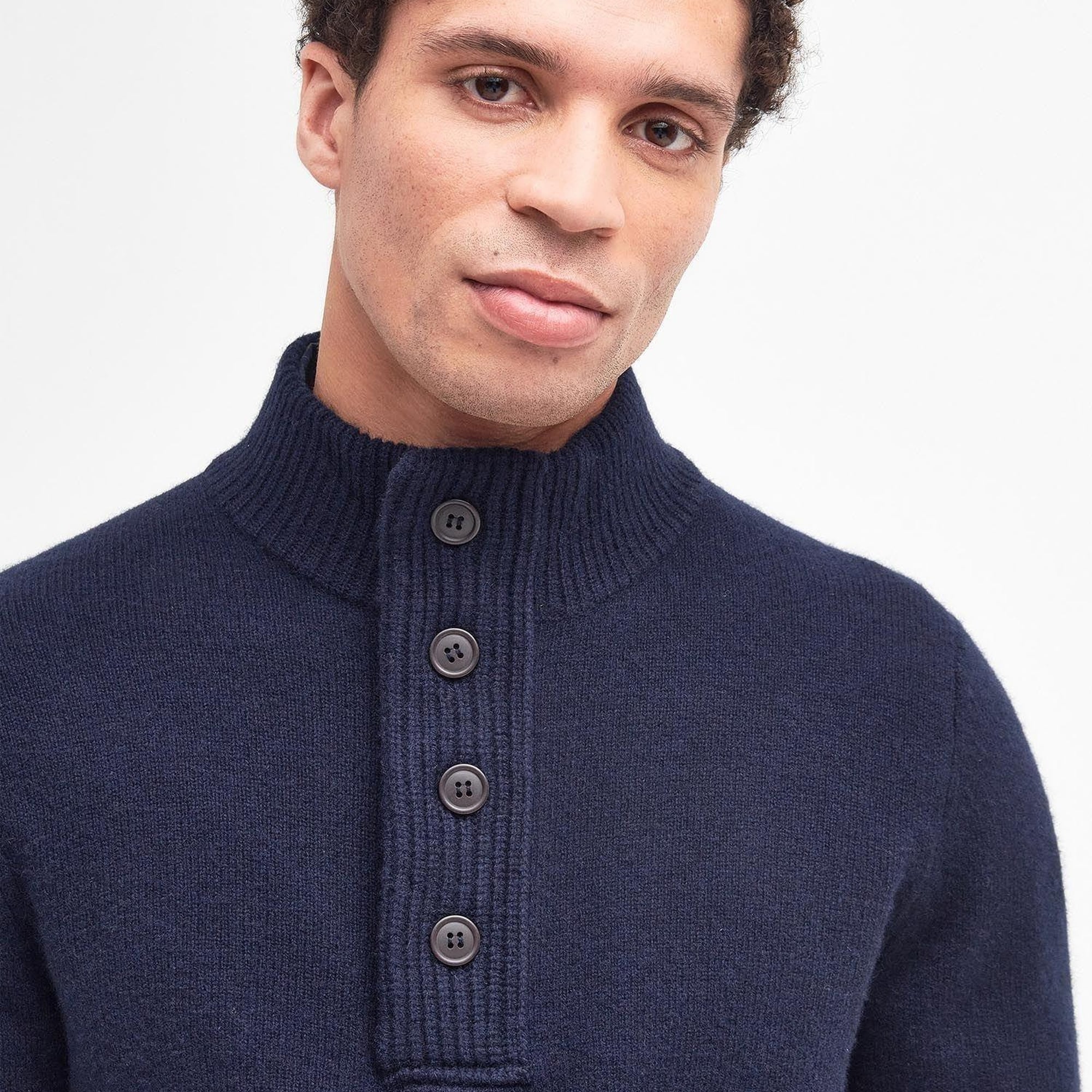 Barbour Patch Half Zip Kazak