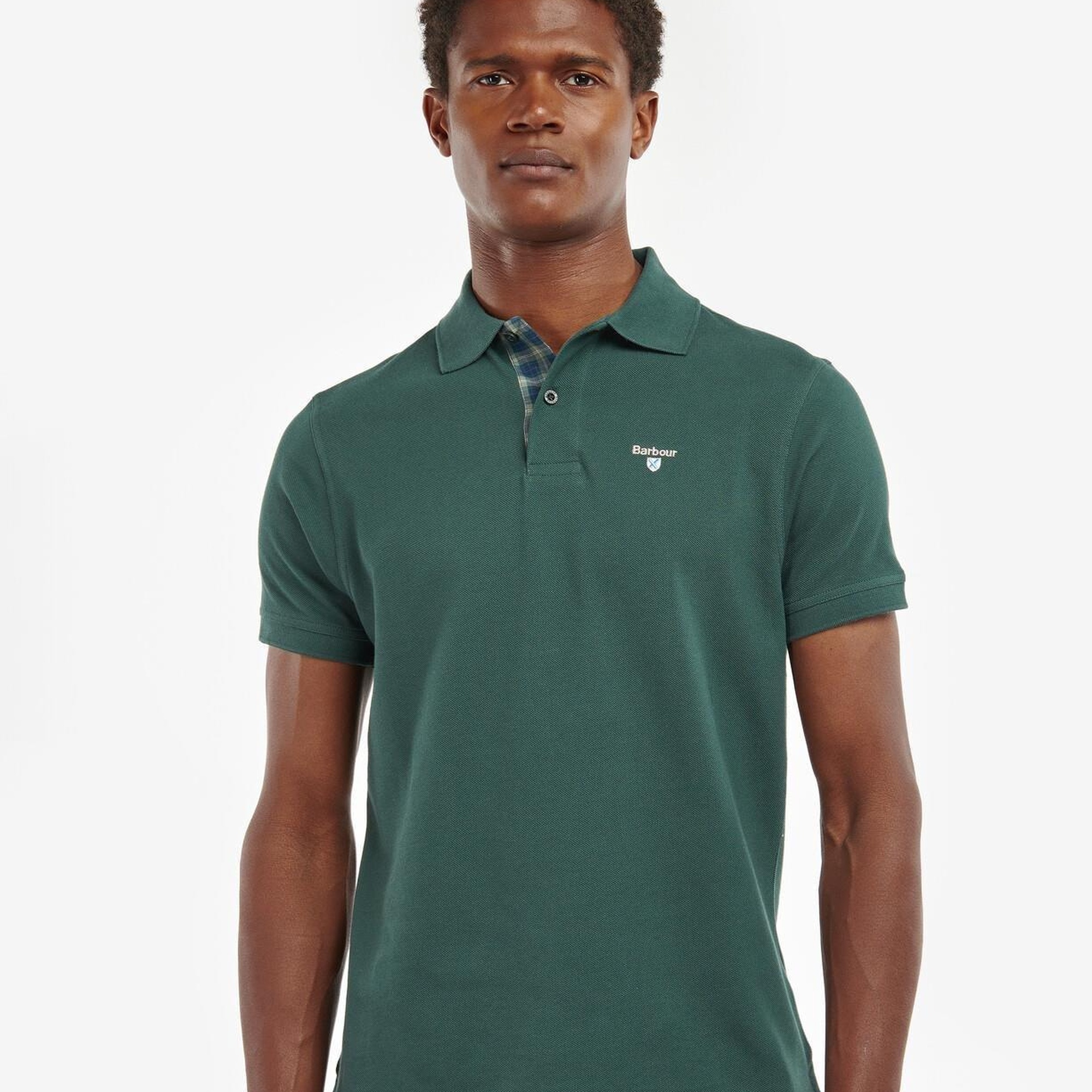 Barbour Tartan Pique Polo Yaka