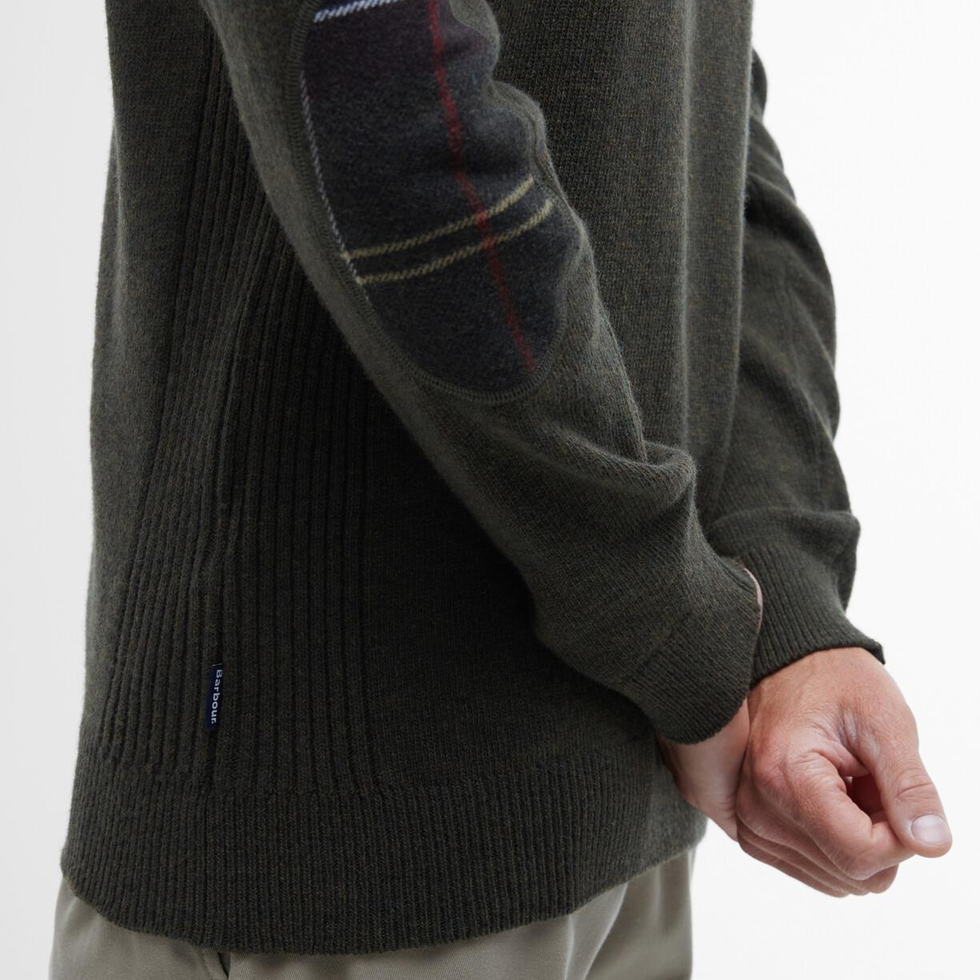 Barbour Holden Half Zip Knitted Kazak