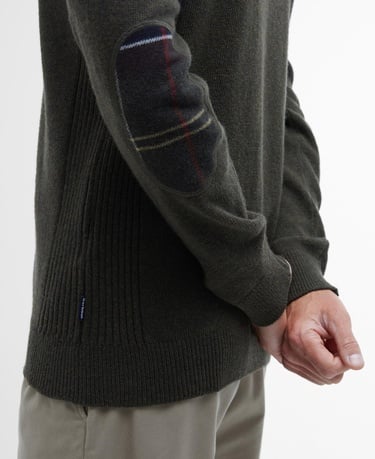  Barbour Holden Half Zip Knitted Kazak