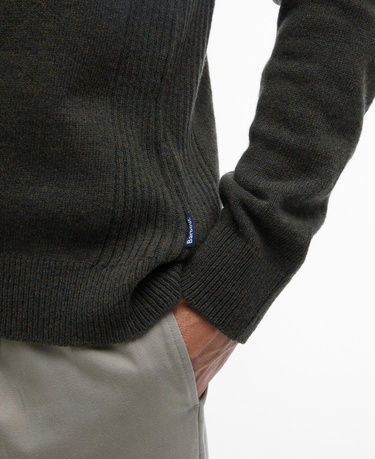  Barbour Holden Half Zip Knitted Kazak