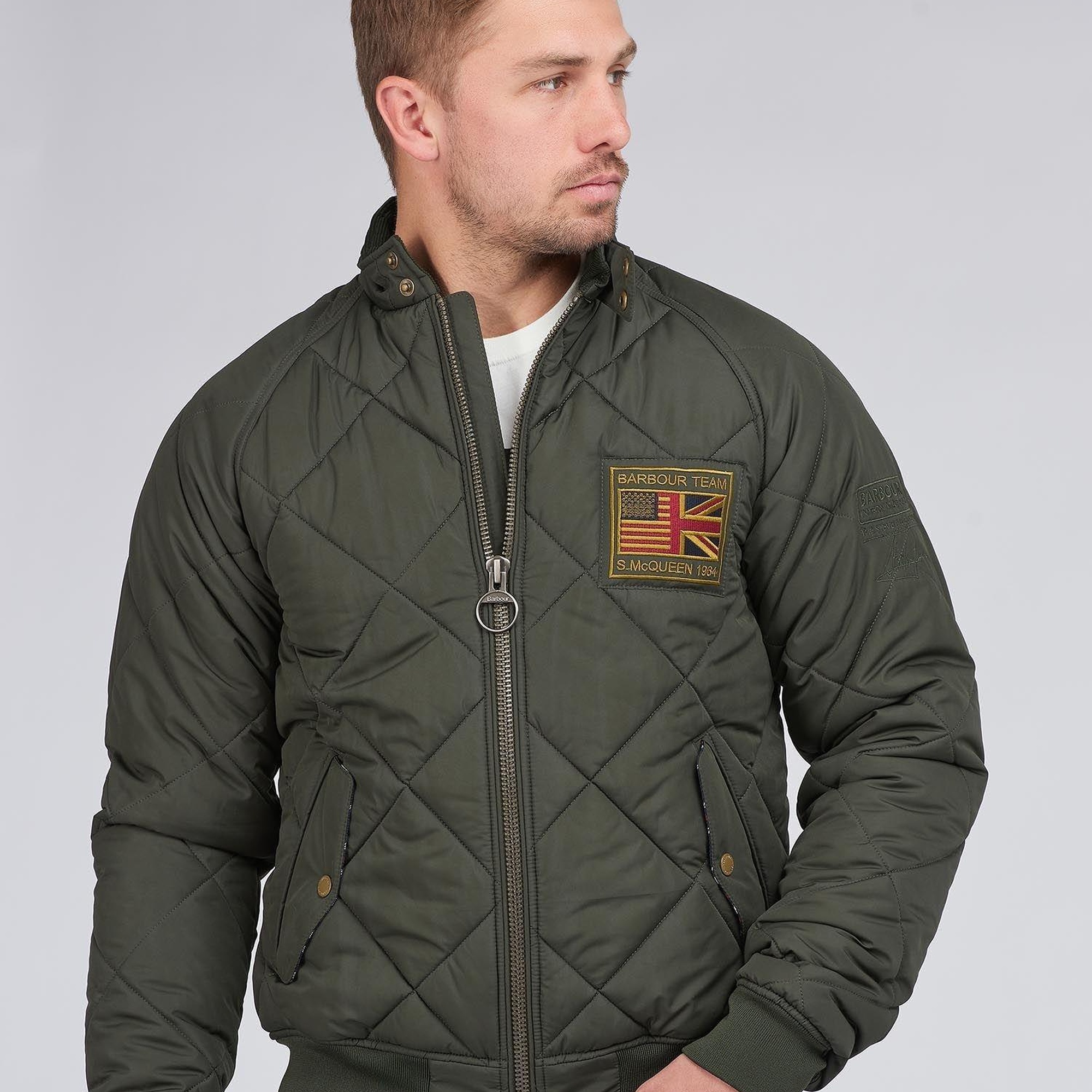 Barbour Int. Steve Mcqueen Kapitone Ceket